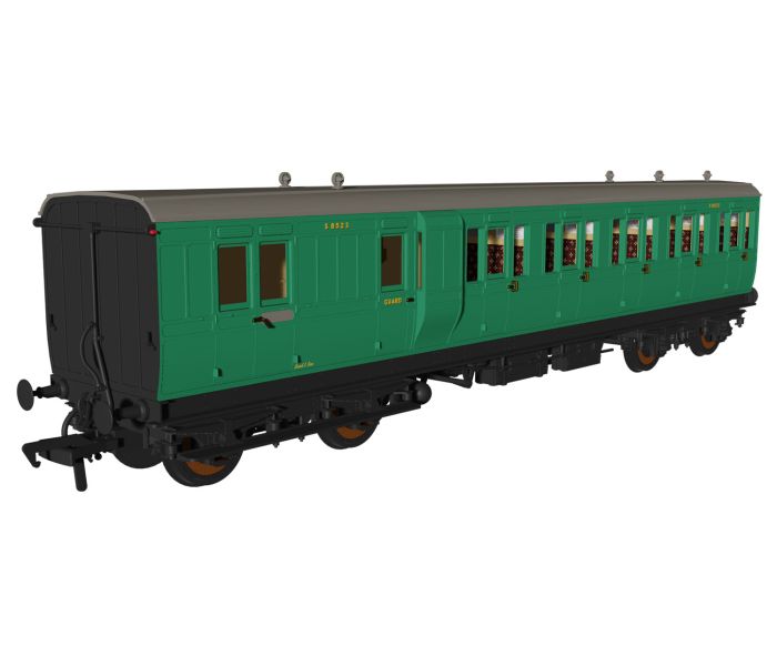 Evolution Non Corridor Brake Third BR Malachite S8523