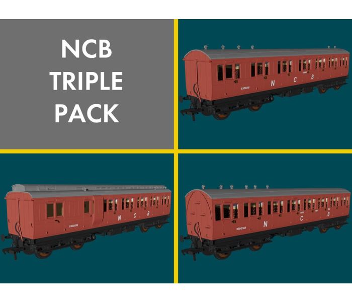 Evolution Non Corridor Coach Set (3) NCB