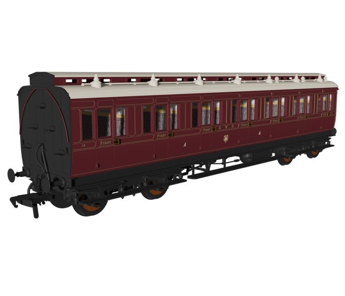Evolution Non-Corridor 1st 15 GWR Lined Crimson Lake