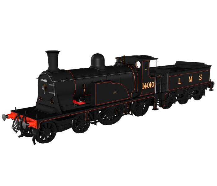 Caledonian Single No.123 LMS Lined Black 14010