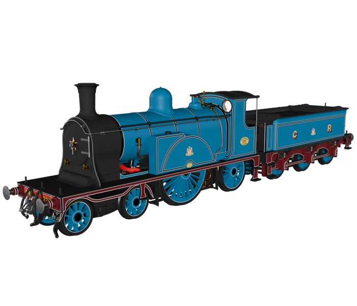 Caledonian Single No.123 CR Blue Railtour 123 (DCC-Sound)