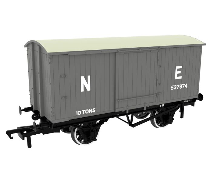 Diagram 17B Covered Van LNER Grey (Pre 1936) 537974
