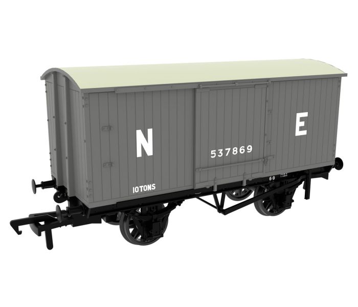 Diagram 17B Covered Van LNER Grey (Pre 1936) 537869