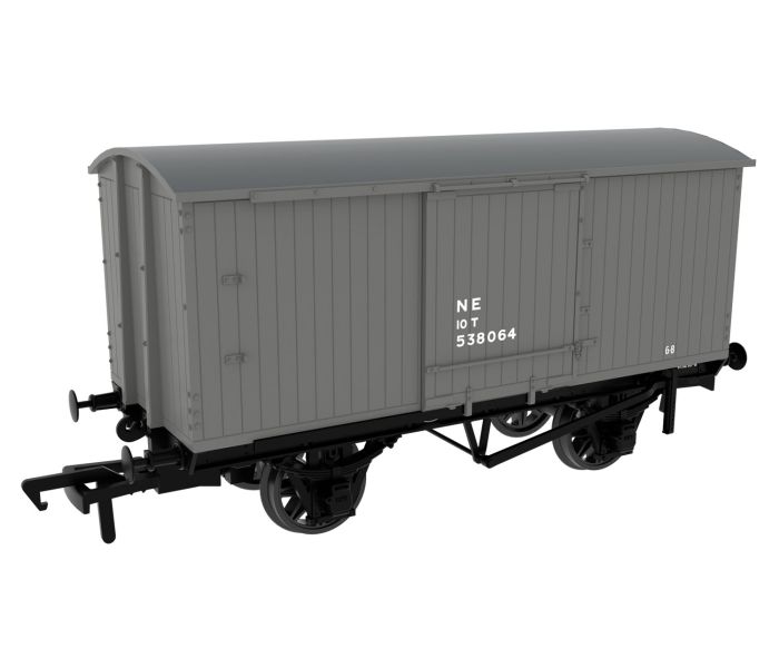 Diagram 17B Covered Van LNER Grey (Post 1936) 538064