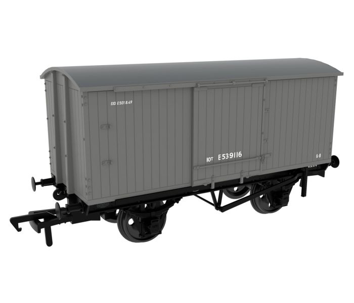 Diagram 17B Covered Van BR(ER) Grey E539116