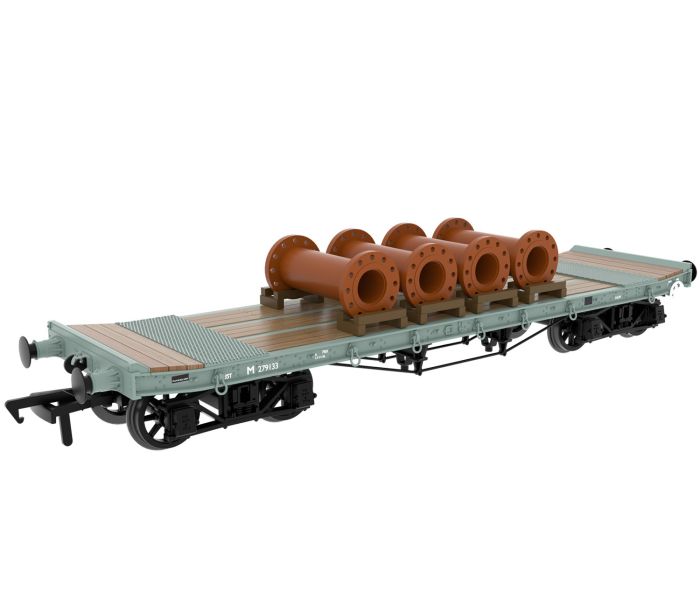 35t Rectank Wagon BR Grey (Pipe Load) M279133