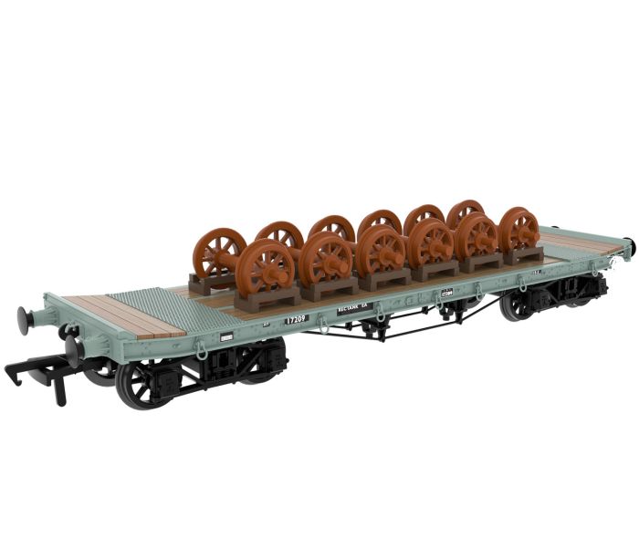 35t Rectank Wagon BR Grey (Wheel Load) E17209