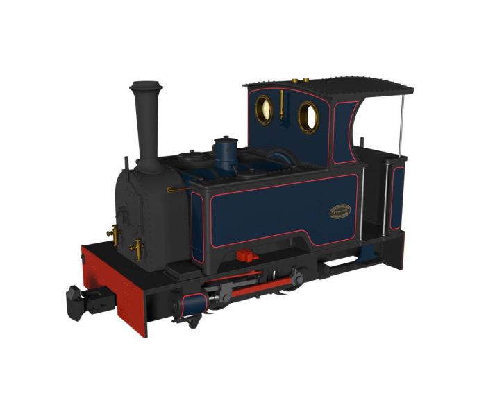 Sirdar 0-4-0 Short Tank Lined Dark Blue