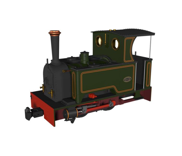 Sirdar 0-4-0 Short Tank Lined Green