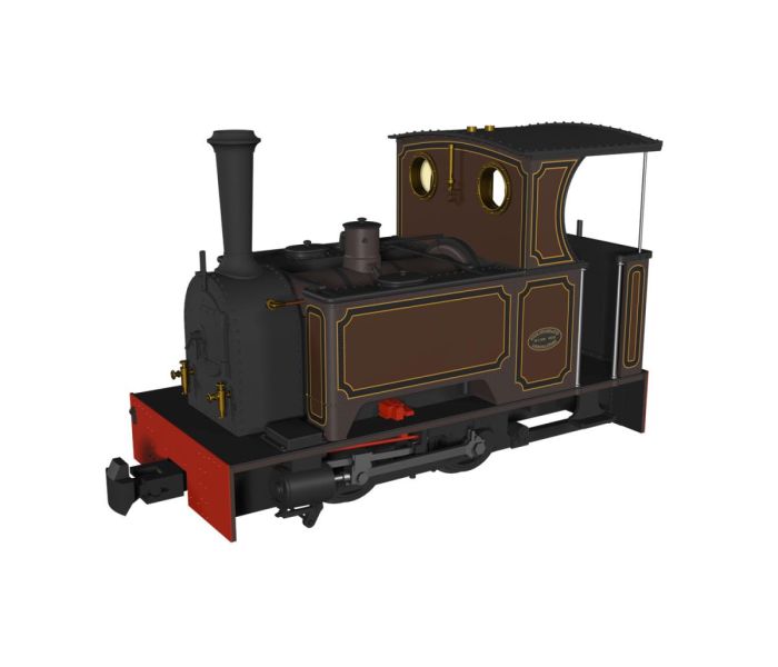 Sirdar 0-4-0 Short Tank Lined Umber