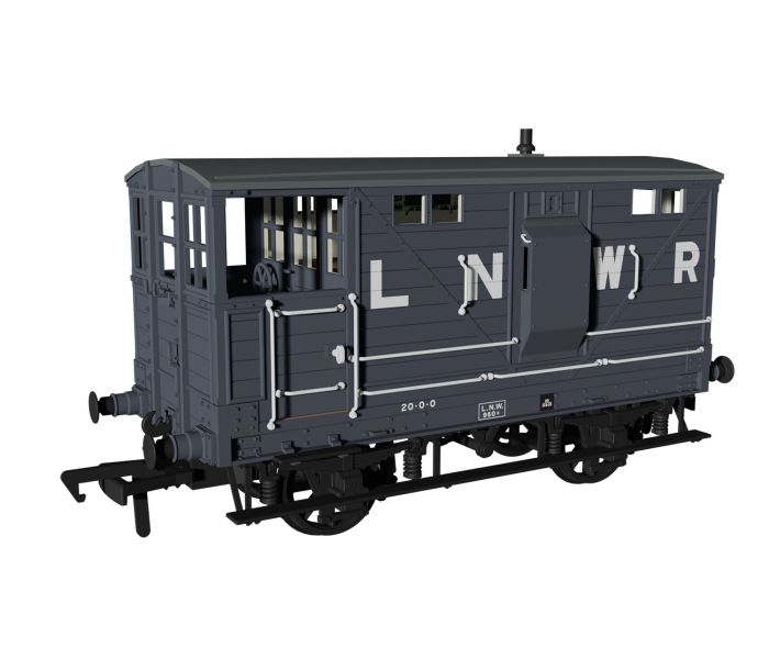 D17b Brake Van LNWR 960b