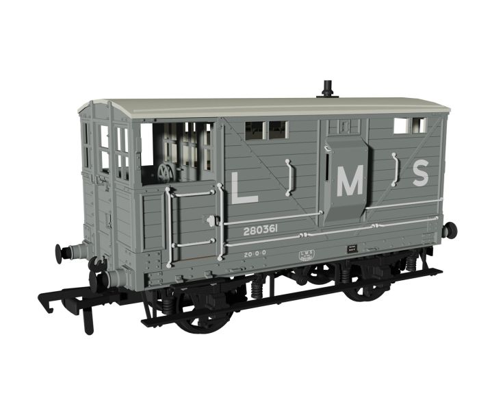 D17b Brake Van LMS (Pre-1936) 280361