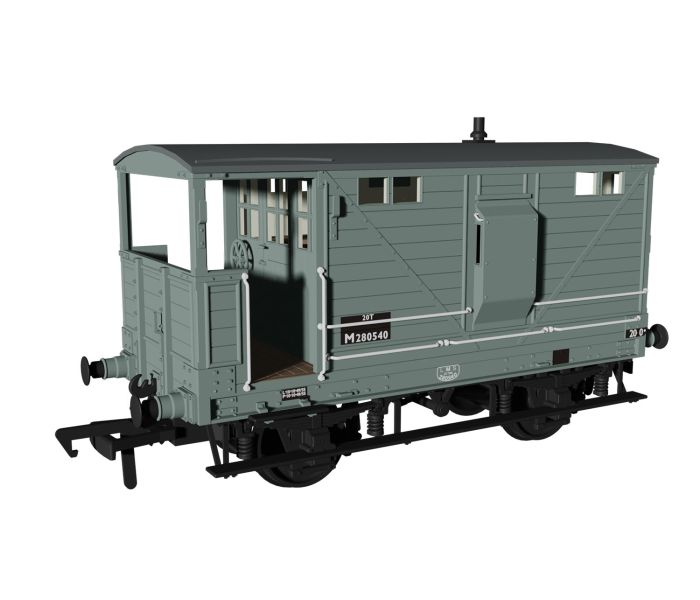 D17b Brake Van BR M280540