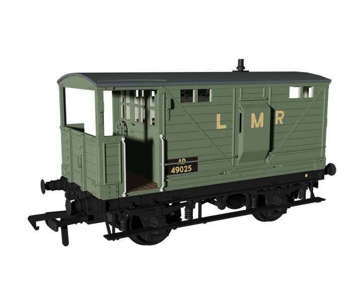 D17b Brake Van LMR AD49025