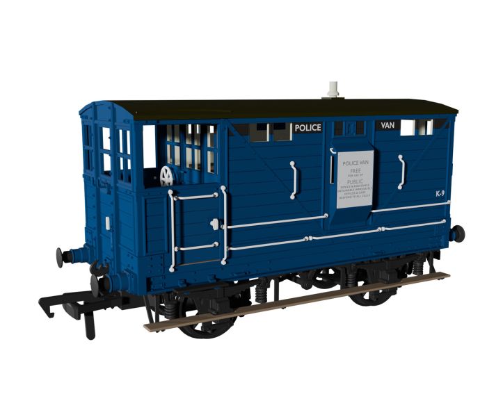 D17b Brake Van Police Blue No.K-9