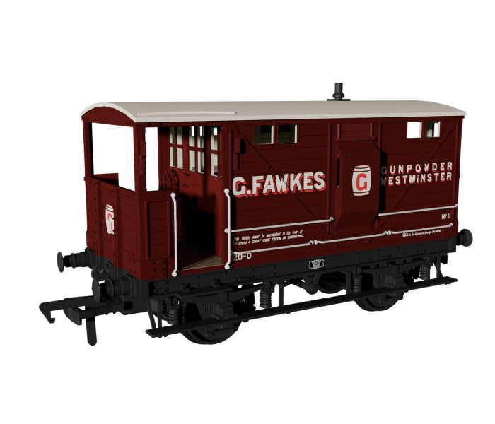 D17b Brake Van G. Fawkes No.11
