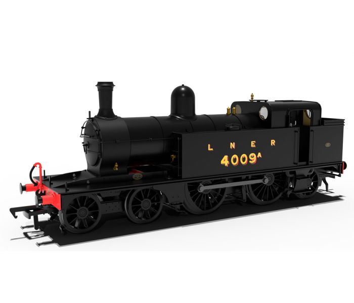 C12 Tank 4009A LNER Plain Black