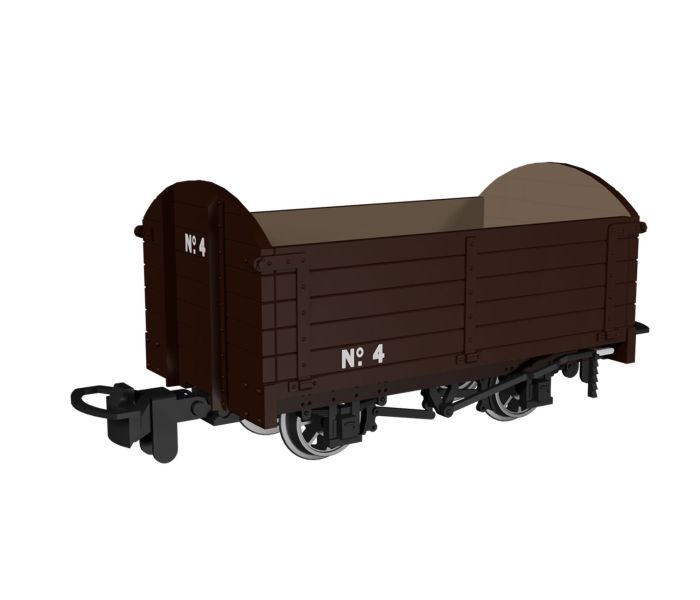 Dropside Open Wagon Plain Brown No.4