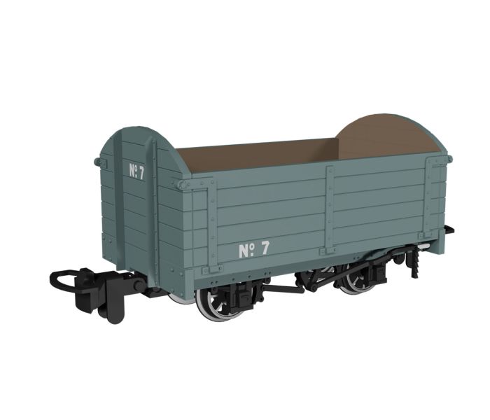 Dropside Open Wagon Plain Grey No.7