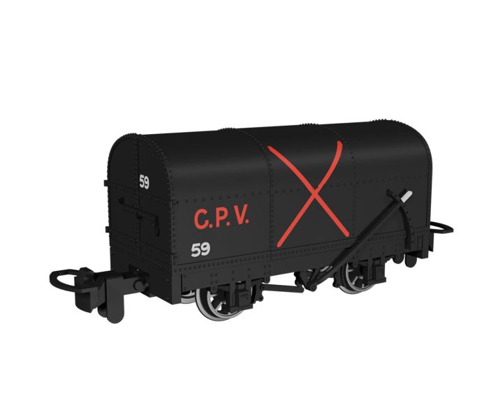 Gunpowder Van Black with Red Cross No.59