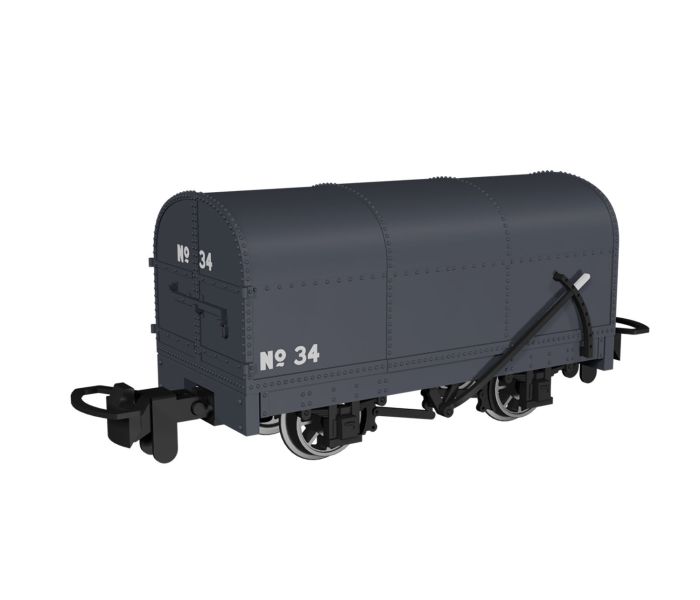 Gunpowder Van Plain Dark Grey No.34