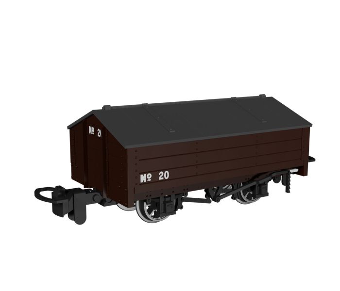 Peaked Roof Van Plain Brown No.20