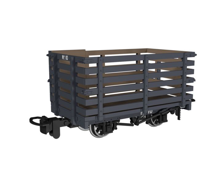 Livestock Wagon Plain Dark Grey No.10