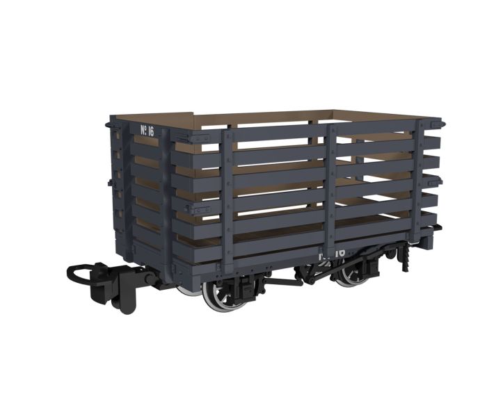 Livestock Wagon Plain Dark Grey No.16