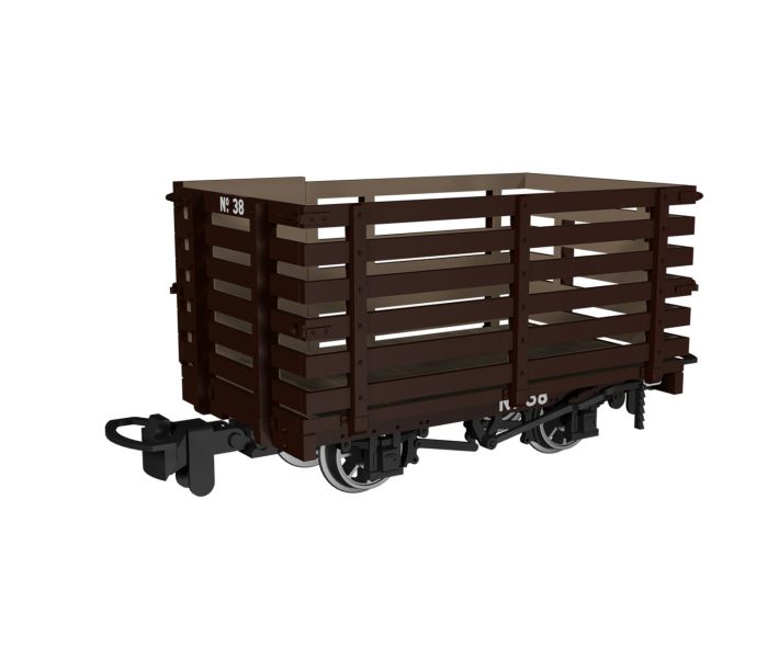Livestock Wagon Plain Brown No.38