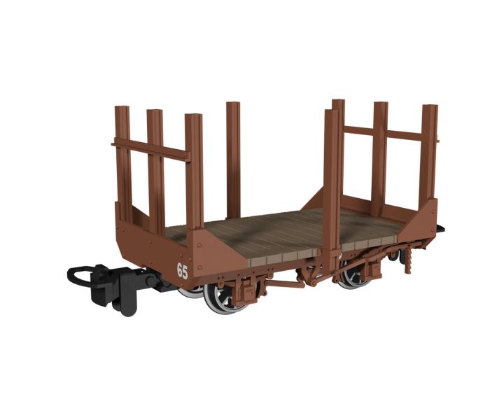 Stake Wagon Plain Rusty Brown No.65