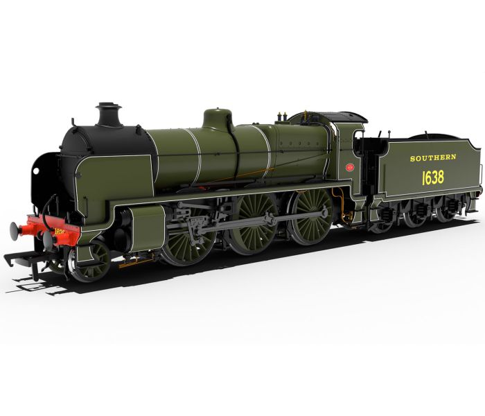 U Class Loco SR Lined Olive 1638
