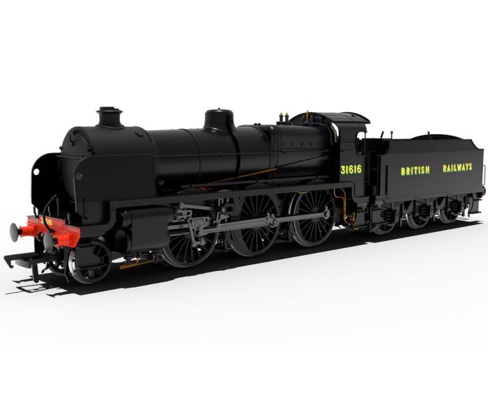 U Class Loco BR Black Sunshine Lettering 31616