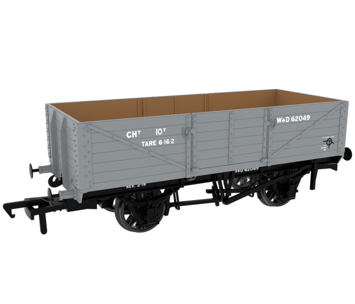 Diagram 9A/9B 6 Plank Wagon WD Grey 62049