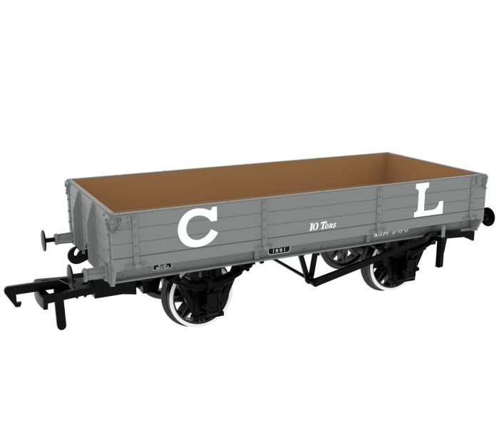 Diagram 6C 3 Plank Open Wagon CLC Grey 1891