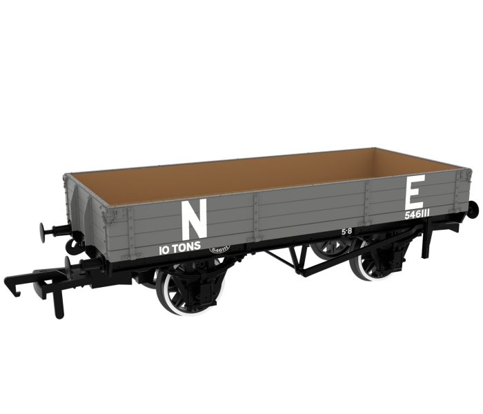 Diagram 6C 3 Plank Open Wagon LNER Grey (Pre 1936) 546111