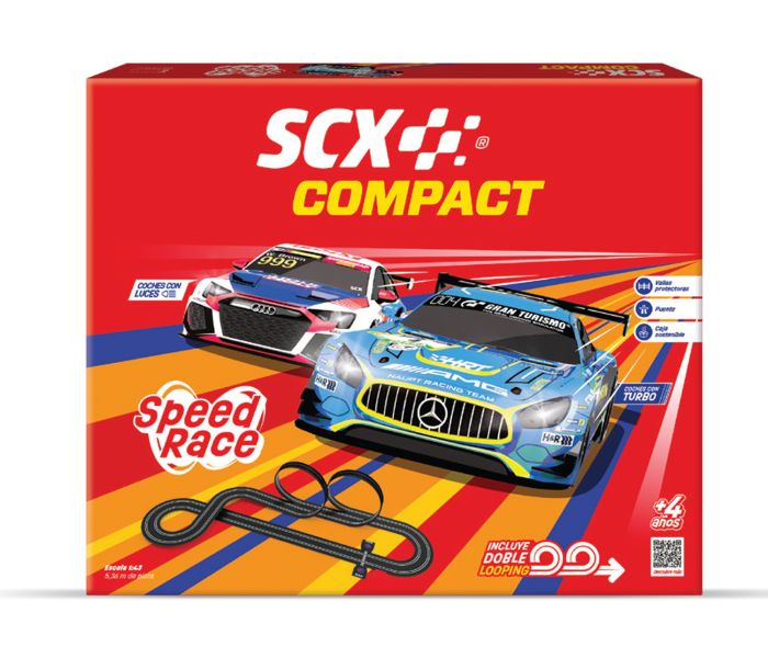 Compact 1:43 Speed Race 5.36m Race Set