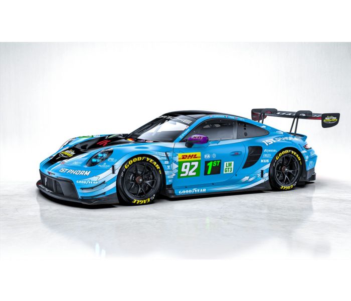 Compact 1:43 SCX Porsche 911 GT3 No.92