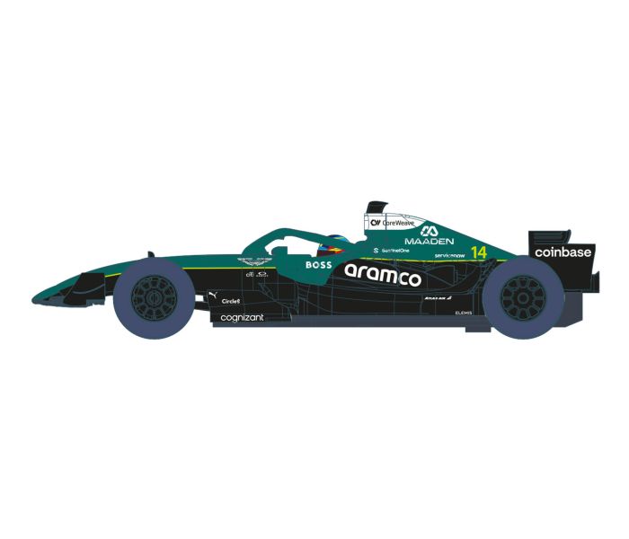 Compact 1:43 Formula 1 Aston Martin No.14