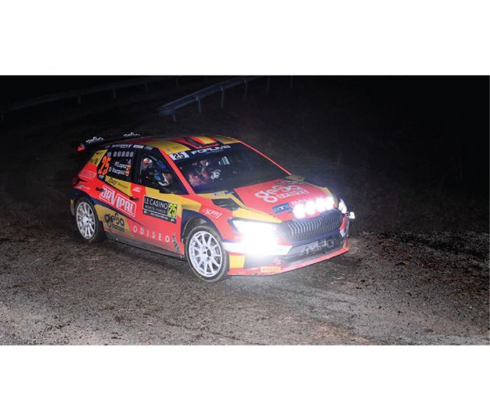 Advance Digital Skoda Fabia WRC2 Pepe Lopez