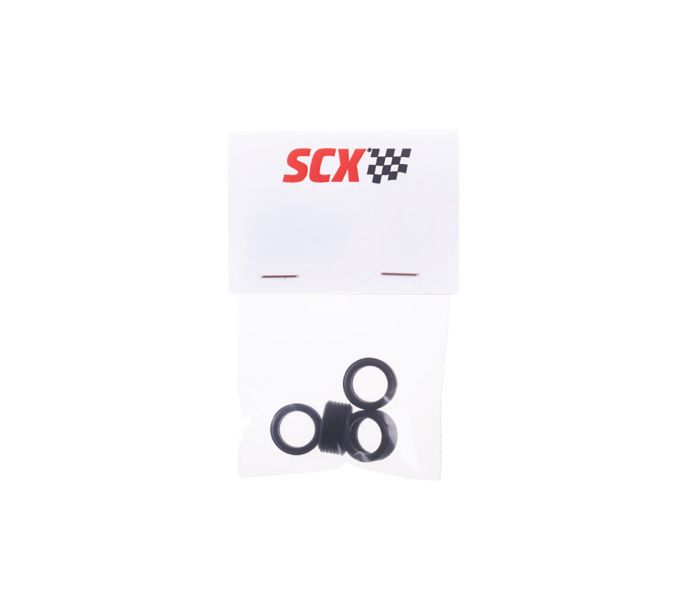 Tyre Set (4) No.10 19mm Diameter x 11.6mm