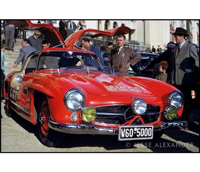 Mercedes Benz 300 SL Coupe Montecarlo 1956