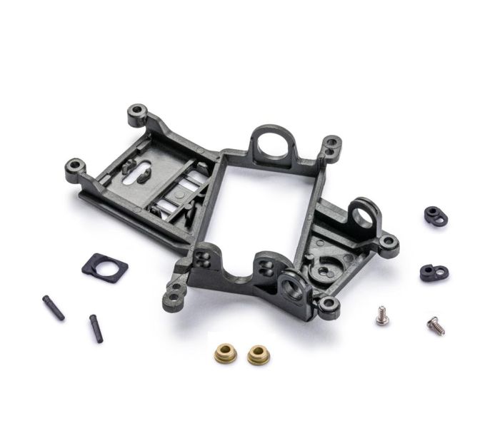 AW Motor Mount 0.5mm Offset EVO6 Carbon Fibre Bearing
