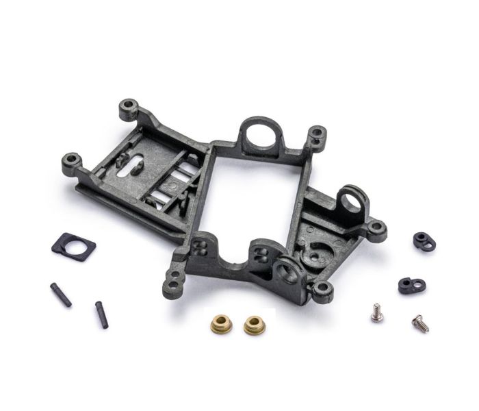 AW Motor Mount 1mm Offset EVO6 Carbon Fibre Bearing