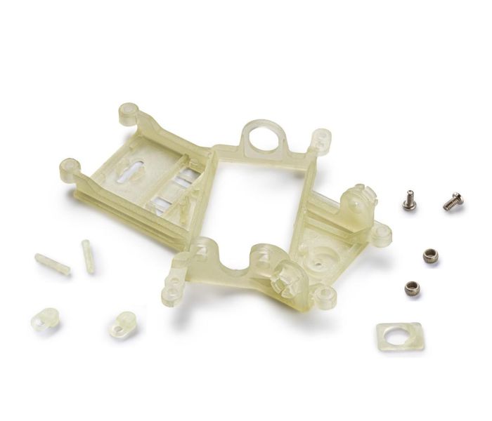 AW Motor Mount 1mm Offset EVO6 Hard
