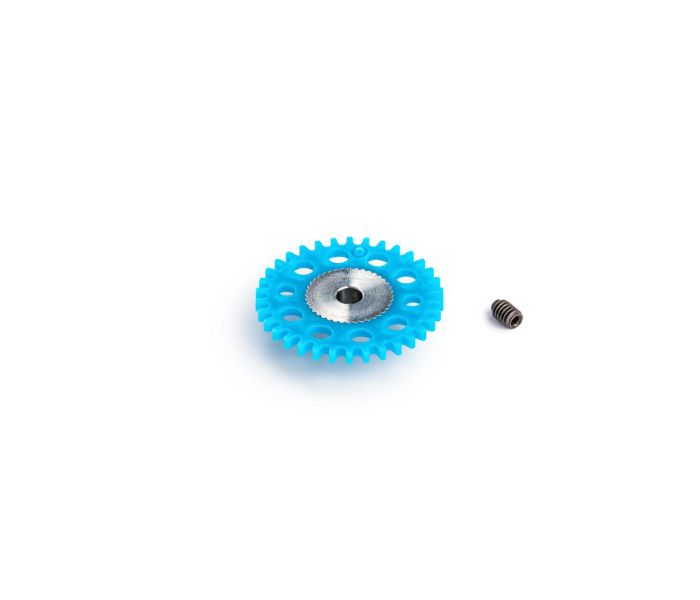 34 Teeth Hex Screw M2 17mm Diameter Light Plastic