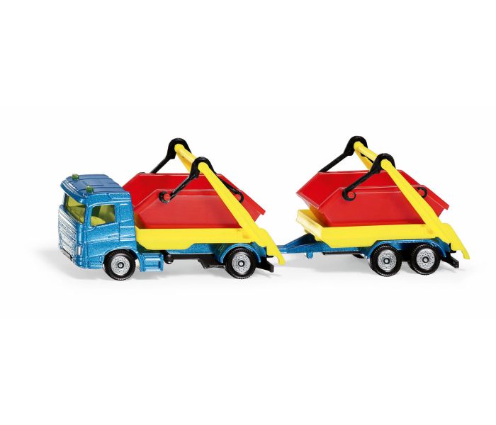 Truck w/Skip & Trailer