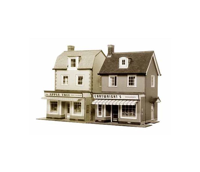 2 Country Town Shops Card Kit