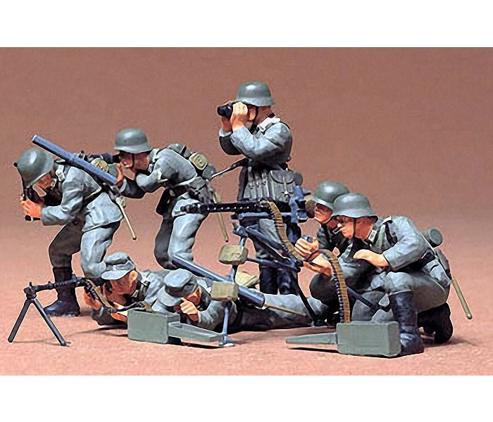 German Machine Gun Troops (1:35 Scale)