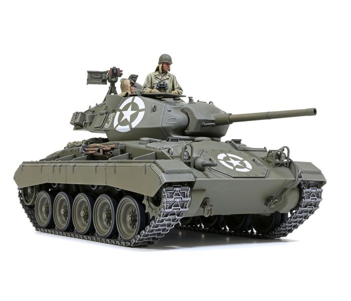 US M24 Chaffee European Theatre Light Tank (1:35 Scale)