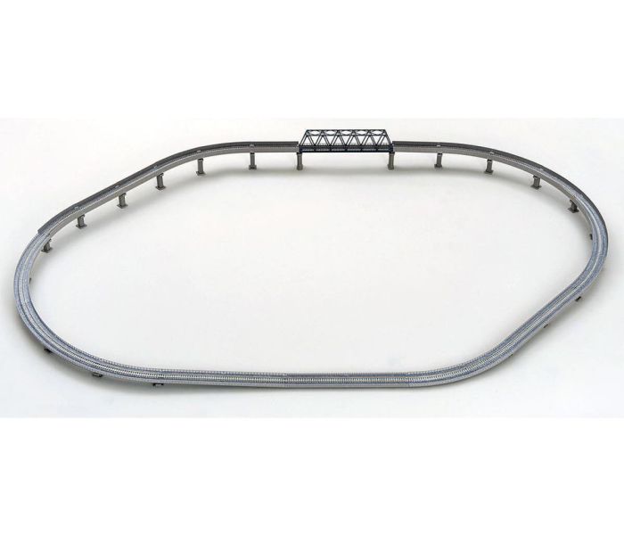 91013 CC Track Set Canted w/Level Crossing